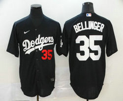 Nike Los Angeles Dodgers #35 Cody Bellinger Black Inverted Legend Vapor Untouchable Authentic Stitched MLB jersey