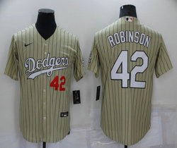 Nike Los Angeles Dodgers #42 Jackie Robinson Throwback Game Authentic Stitched MLB jersey