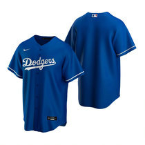 Nike Los Angeles Dodgers #Blank Blue Game Authentic Stitched MLB Jersey
