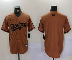 Nike Los Angeles Dodgers Blank Arm Green Joint Authentic Stitched MLB Jersey