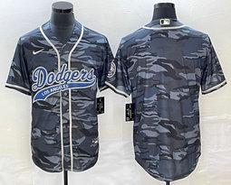 Nike Los Angeles Dodgers Blank Camo Joint Authentic Stitched baseball jersey