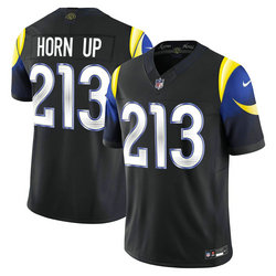 Nike Los Angeles Rams #213 Horn Up Black 2026 Authentic Stitched NFL Jersey