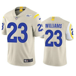 Nike Los Angeles Rams #23 Kyren Williams Cream Vapor Untouchable Authentic Stitched NFL Jerseys