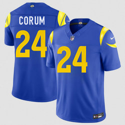 Nike Los Angeles Rams #24 Blake Corum Royal 2026 Authentic Stitched NFL Jersey
