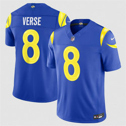 Nike Los Angeles Rams #8 Jared Verse Royal 2026 Authentic Stitched NFL Jersey