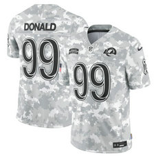 Nike Los Angeles Rams #99 Aaron Donald 2024 Salute to Service Authentic Stitched NFL Jersey
