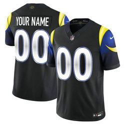 Nike Los Angeles Rams Custom Black 2026 Authentic Stitched NFL Jersey
