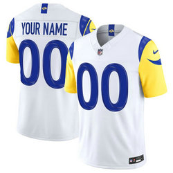 Nike Los Angeles Rams Custom White 2026 Authentic Stitched NFL Jersey