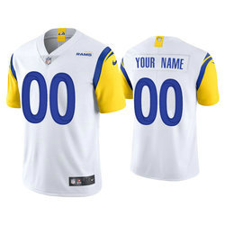 Nike Los Angeles Rams Custom any name White 2021 Vapor Untouchable Authentic Stitched NFL Jerseys