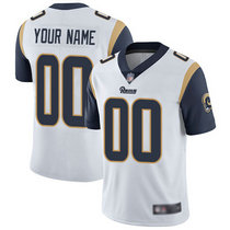 Nike Los Angeles Rams Customized White Limited Vapor Untouchable Authentic Stitched NFL Jerseys