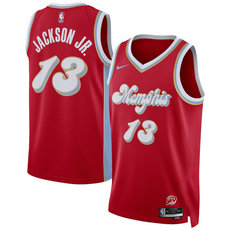 Nike Memphis Grizzlies #13 Jaren Jackson Jr. Red 2024-25 City Stitched NBA Jersey