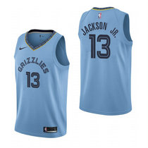 Nike Memphis Grizzlies #13 Jaren Jackson Jr Lihgt Blue Game Authentic Stitched NBA Jersey