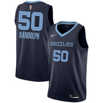 Nike Memphis Grizzlies #50 Zach Randolph Navy Blue Game Authentic Stitched NBA Jersey