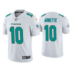 Nike Miami Dolphins #10 Damon Arnette White Vapor Untouchable Authentic Stitched NFL Jersey