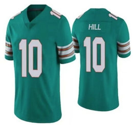 Nike Miami Dolphins #10 Tyreek Hill Green Throwback Vapor Untouchable Authentic Stitched NFL Jersey