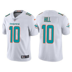Nike Miami Dolphins #10 Tyreek Hill White Vapor Untouchable Authentic Stitched NFL Jersey
