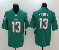 Nike Miami Dolphins #13 Dan Marino Aqua Green Vapor Untouchable Authentic stitched NFL jersey