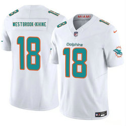 Nike Miami Dolphins #18 Nick Westbrook-Ikhine White Stitched NFL Jersey
