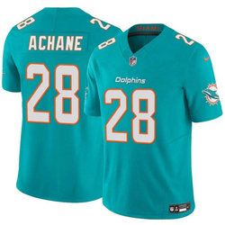 Nike Miami Dolphins #18 Tyler Huntley Aqua Vapor Untouchable Authentic Stitched NFL Jersey