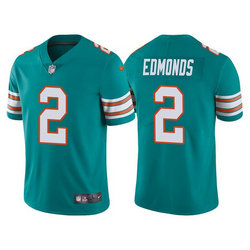 Nike Miami Dolphins #2 Chase Edmonds Green Throwback Vapor Untouchable Authentic Stitched NFL Jersey