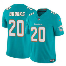 Nike Miami Dolphins #20 Jordyn Brooks Green 2023 F.U.S.E. Football Stitched Jersey