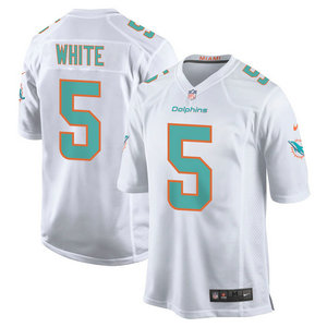 Nike Miami Dolphins #20 Mike White White Vapor Untouchable Authentic stitched NFL jersey