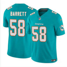 Nike Miami Dolphins #58 Shaquil Barrett Green 2023 F.U.S.E. Football Stitched Jersey