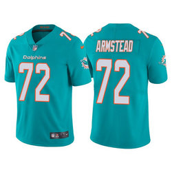 Nike Miami Dolphins #72 Terron Armstead Green Vapor Untouchable Authentic Stitched NFL Jersey