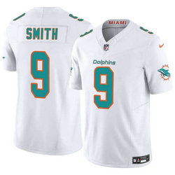 Nike Miami Dolphins #9 Jonnu Smith White Vapor Untouchable Authentic Stitched NFL Jersey