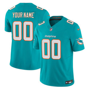 Nike Miami Dolphins Customized Aqua 2023 F.U.S.E Authentic Stitched NFL Jersey