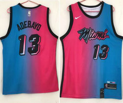 Nike Miami Heat #13 Edrice Adebayo 20-21 City Authentic Stitched NBA jersey