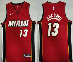 Nike Miami Heat #13 Edrice Adebayo White Authentic Stitched NBA Jersey