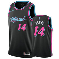Nike Miami Heat #14 Tyler Herro Black City Game Authentic Stitched NBA jersey