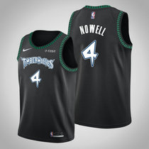 Nike Minnesota Timberwolves #4 Jaylen Nowell Hardwood Classics Game Authentic Stitched NBA jersey