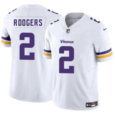 Nike Minnesota Vikings #2 Isaiah Rodgers White Vapor Untouchable Authentic Stitched NFL Jersey