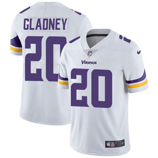 Nike Minnesota Vikings #20 Jeff Gladney White Vapor Untouchable Authentic Stitched NFL Jersey