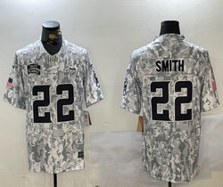 Nike Minnesota Vikings #22 Harrison Smith 2024 Salute to Service Authentic Stitched NFL Jersey