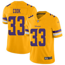 Nike Minnesota Vikings #33 Dalvin Cook Inverted Legend Authentic Stitched NFL Jersey
