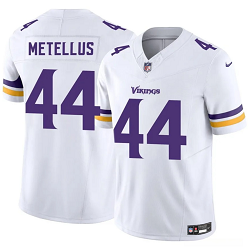 Nike Minnesota Vikings #44 Josh Metellus White Stitched Football Jersey