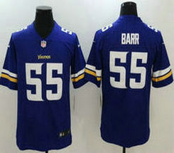 Nike Minnesota Vikings #55 Anthony Barr Purple Vapor Untouchable Limited Authentic Stitched NFL Jersey