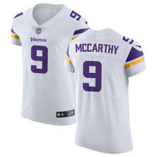 Nike Minnesota Vikings #9 J.J. McCarthy White Vapor Untouchable Authentic Stitched NFL Jersey