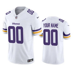 Nike Minnesota Vikings Active Player Custom White 2023 F.U.S.E. Vapor Untouchable Stitched Jersey