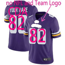 Nike Minnesota Vikings Customized Purple Limited Vapor Untouchable Authentic Stitched NFL Jerseys