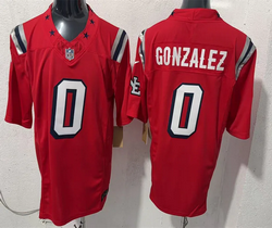 Nike New England Patriots #0 Christian Gonzalez Red Rivalries Authentic Stitched NFL Jersey.webp