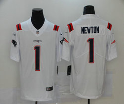 Nike New England Patriots #1 Cam Newton 2020 White Vapor Untouchable Authentic Stitched NFL Jersey
