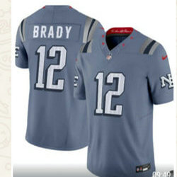Nike New England Patriots #12 Tom Brady Rivalries Stitched Football Jersey