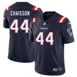 Nike New England Patriots #44 K'Lavon Chaisson Navy Vapor Untouchable Authentic Stitched NFL Jersey