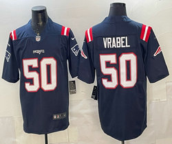 Nike New England Patriots #50 Mike Vrabel Navy Blue Vapor Untouchable Authentic Stitched NFL Jersey