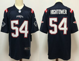 Nike New England Patriots #54 Dont'a Hightower 2020 Navy Blue Vapor Untouchable Authentic Stitched NFL Jersey