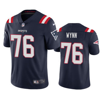 Nike New England Patriots #76 Isaiah Wynn  Navy Blue Vapor Untouchable Authentic Stitched NFL Jersey